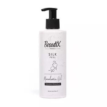 BeautiX, Гель-скраб Silk Peel Макадамия, 250 мл