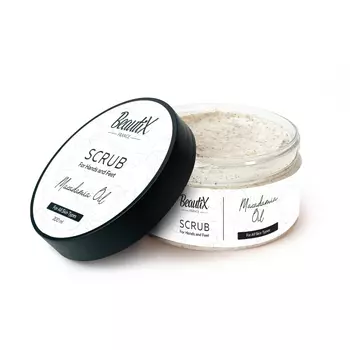 BeautiX, Скраб Макадамия, 200 мл