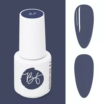 BEAUTY-FREE, Гель-лак №37, Приглушенный индиго