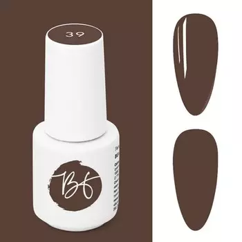 BEAUTY-FREE, Гель-лак №39, Молочный шоколад