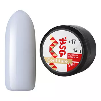 Bio Stretch Gel, Гель для наращивания Confiture №17, 13 г