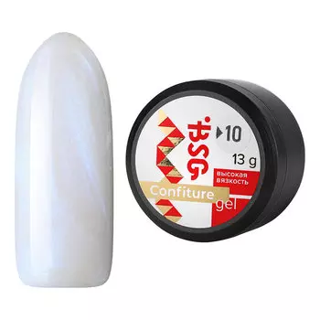 Bio Stretch Gel, Гель для наращивания Confiture №10, 13 г