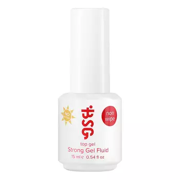 Bio Stretch Gel, Топ Strong Gel Non Wipe No UV, 15 мл