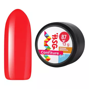 Bio Stretch Gel, Жёсткий гель для наращивания Confiture №87, 13 г