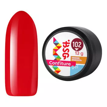 Bio Stretch Gel, Жёсткий гель для наращивания Confiture №102, 13 г