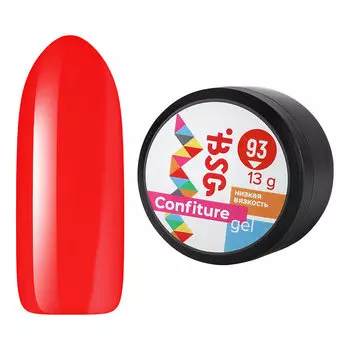 Bio Stretch Gel, Жёсткий гель для наращивания Confiture №93, 13 г