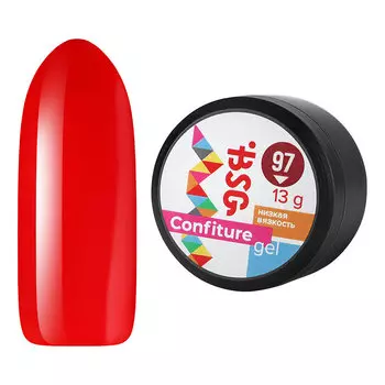 Bio Stretch Gel, Жёсткий гель для наращивания Confiture №97, 13 г