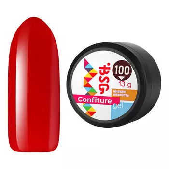 Bio Stretch Gel, Жёсткий гель для наращивания Confiture №100, 13 г