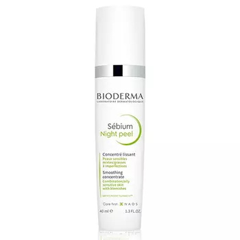Bioderma, Ночной пилинг Sebium, 40 мл (УЦЕНКА)