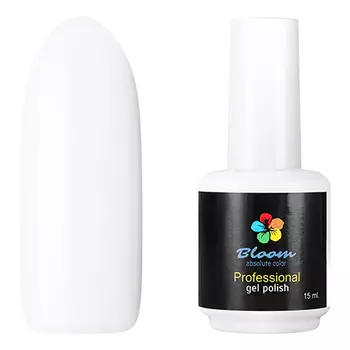 Bloom, Гель-лак «Белый ангел», 15 мл