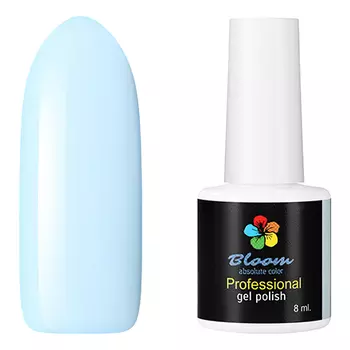 Bloom, Гель-лак «Небесный голубой»