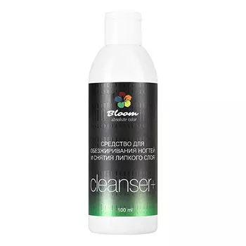 Bloom, Обезжириватель для ногтей Cleanser+, 100 мл