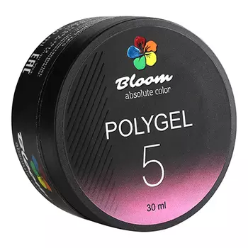 Bloom, Полигель №5, розовый, 30 мл
