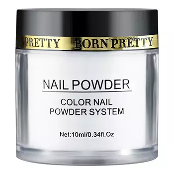 Born Pretty, Акриловая пудра, прозрачная, 10 мл