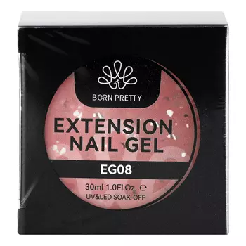 Born Pretty, Гель для моделирования 56043-08 Builder Gel EG08, 30 мл