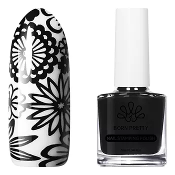 Born Pretty, Лак для стемпинга SP01 55950-01 SP01, 10 мл