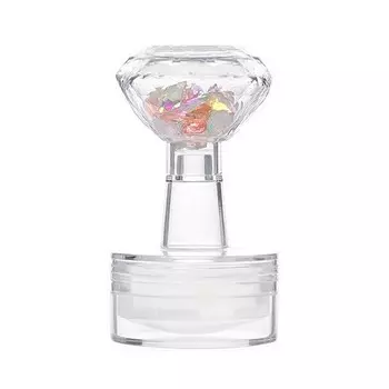 Born Pretty, Набор для стемпинг-дизайна Translucent Crystal, Clear