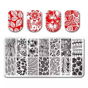 Born Pretty, Пластина для стемпинга №047