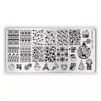 Born Pretty, Пластина для стемпинга Celebration BPX-L008