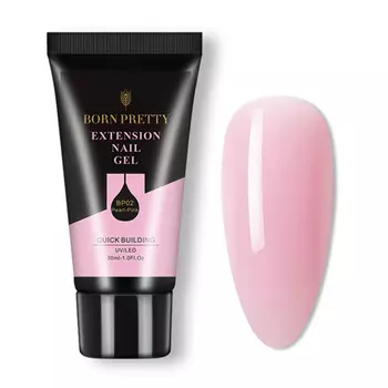 Born Pretty, Полигель BP-02, Pearl Pink, 30 мл