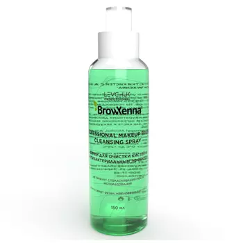 BrowXenna, Спрей для очистки кистей, 150 мл
