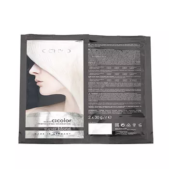C:EHKO, Блондирующий порошок Super Blond, 2х30 г