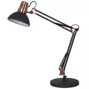 Camelion, Настольная лампа Berlin KD-431A C62, черная с медью