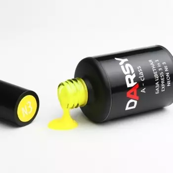 DARSY, База для гель-лака EXPRESS 3 in 1 NEON №3