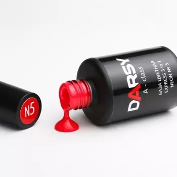 DARSY, База для гель-лака EXPRESS 3 in 1 NEON №5