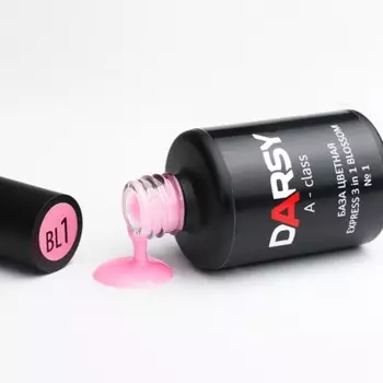 DARSY, База для гель-лака EXPRESS 3 in 1 BLOSSOM №1