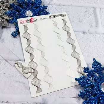 DartNails, Гибкие полоски №024