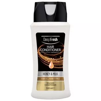 Deep Fresh, Кондиционер с молоком и медом для всех типов волос «Молоко и мед», 500 мл