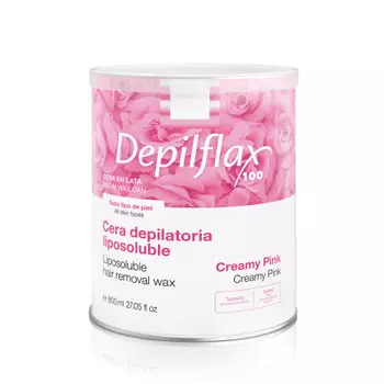 Depilflax, Воск в банке, розовый, 800 мл