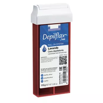 Depilflax, Воск в картридже 110 г, лаванда