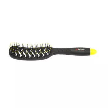 Dewal, Щетка массажная Banana Black, 8 рядов