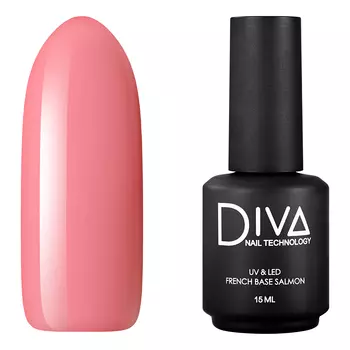 Diva Nail Technology, База French Salmon, 15 мл