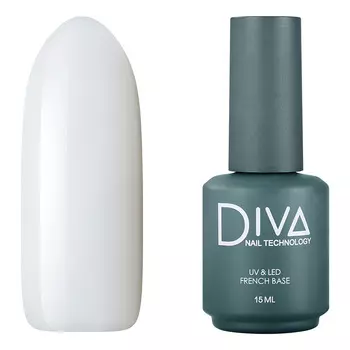 Diva Nail Technology, База French Snow, 15 мл
