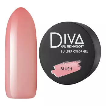 Diva Nail Technology, Трехфазный гель Builder Color, Blush