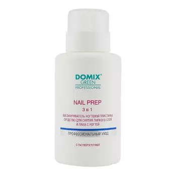Domix, Обезжириватель для ногтей Nail Prep 3 в 1, 255 мл