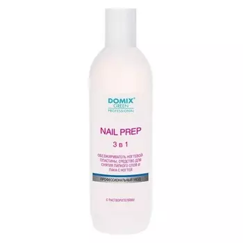 Domix, Обезжириватель для ногтей Nail Prep 3 в 1, 500 мл