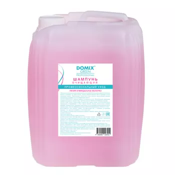 Domix, Шампунь очищающий/обезжиривающий "Лилия и миндальное молочко"