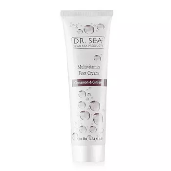 DR. SEA, Крем для ног Cinnamon & Ginseng, 100 мл