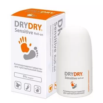 DRY DRY, Антиперспирант Sensitive, 50 мл