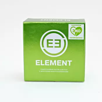 Element, Патчи для глаз «Увлажнение и насыщение кожи», 60 шт.