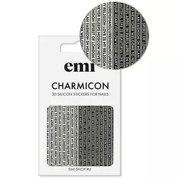 EMI, 3D-стикеры Charmicon №94, Слова