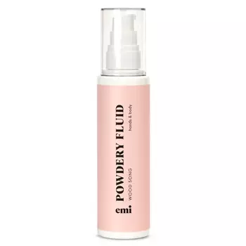 EMI, Флюид для рук и тела Powdery Wood song, 100 мл