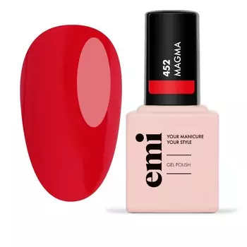 EMI,Гель-лак №452 "Магма", 9 мл