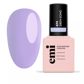 EMI, Гель-лак E.MiLac BP Пение сирены №474, 9 мл