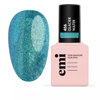EMI, Гель-лак E.MiLac Ледниковая Вода №456, 9 мл