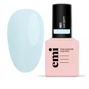 EMI, Гель-лак E.MiLac RC Ясность сознания №481, 9 мл